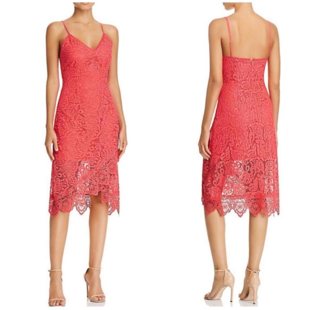 Bb Dakota Rylee Lace Slip Dress Size 8